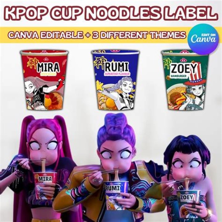 Are cup of noodles the same as Top Ramen?
