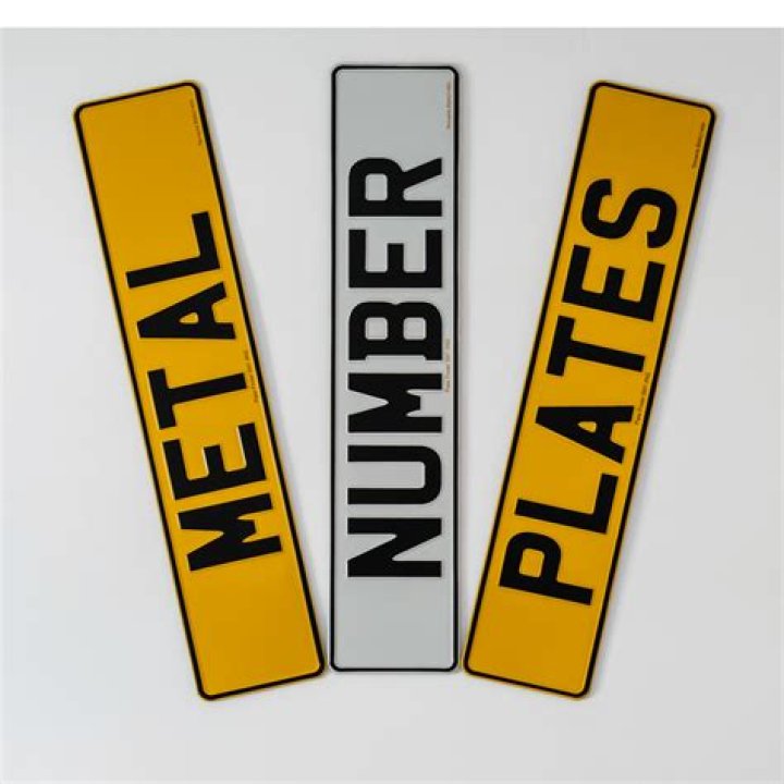 Are metal pressed plates legal UK?