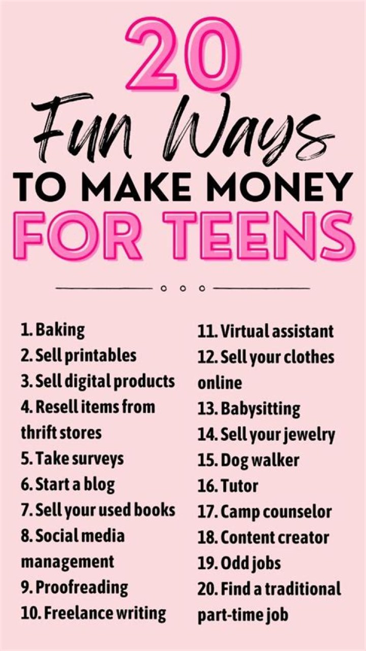 Can a 15 year old earn money?