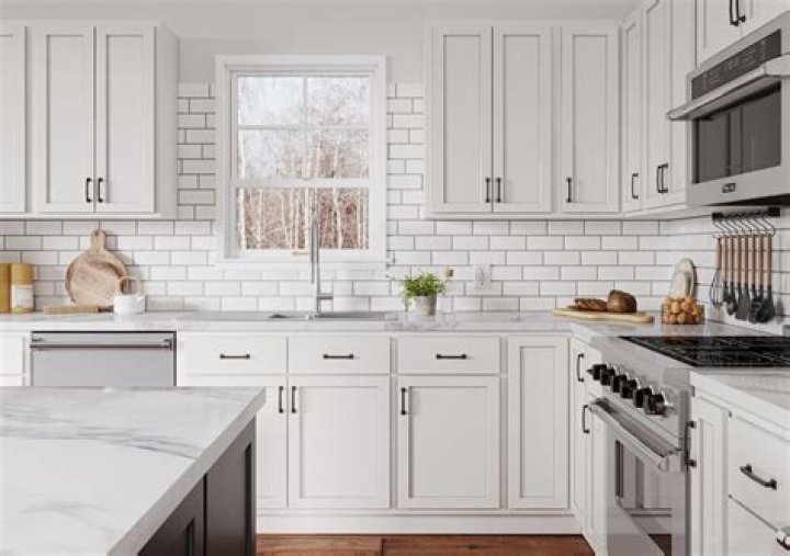 Can kitchen cabinets be too white?