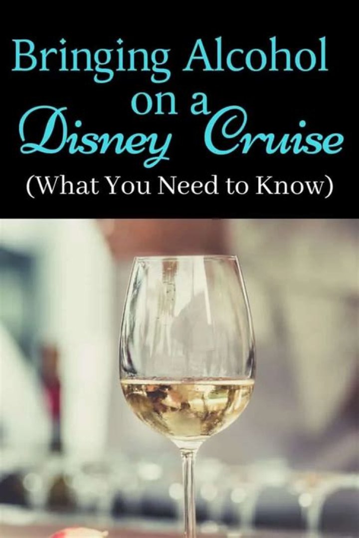 Can you bring alcohol to Disney World?