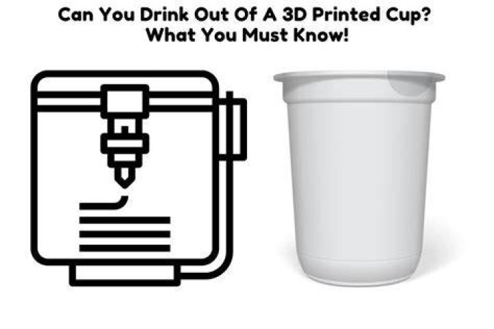 Can you drink out of PLA prints?