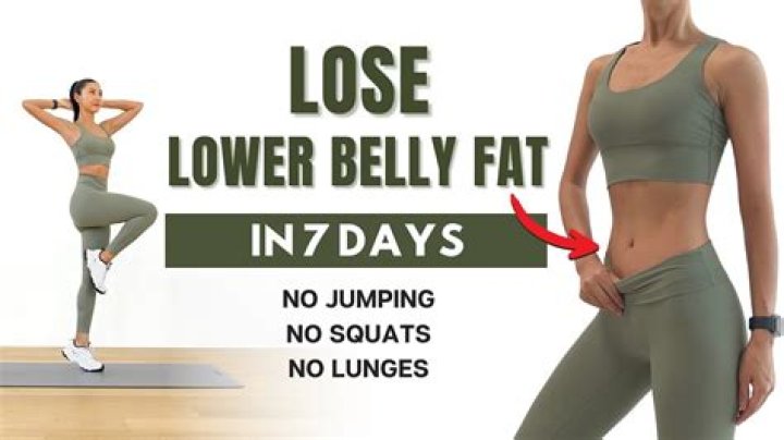 Can you lose belly fat without exercising?