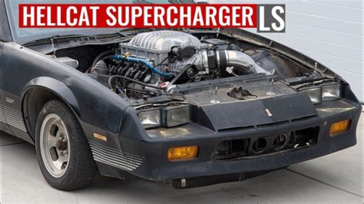 Can you put a Hellcat supercharger on a 5.7 HEMI?