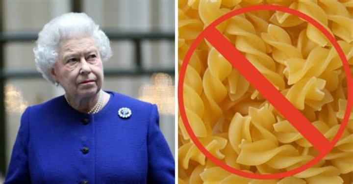 Does Queen Elizabeth eat spaghetti?
