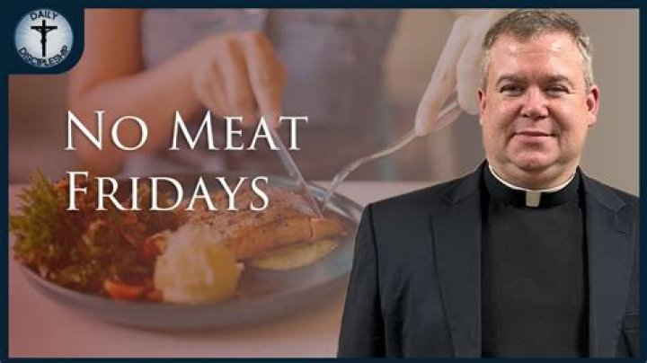 Does the Pope eat meat on Friday?
