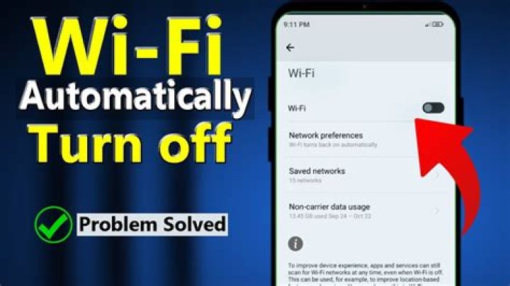 Does turning off Wi-Fi save electricity?