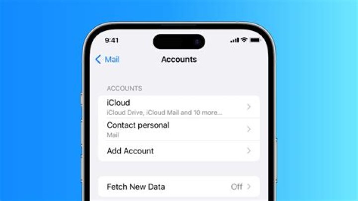 How do I authenticate my Outlook account on my iPhone?