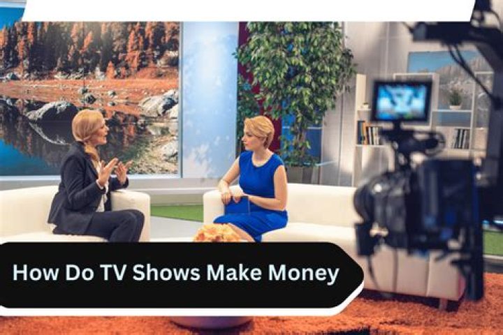 How do TV shows make money?