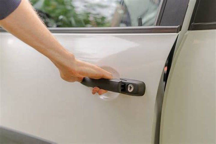 How do you break into a locked car door?