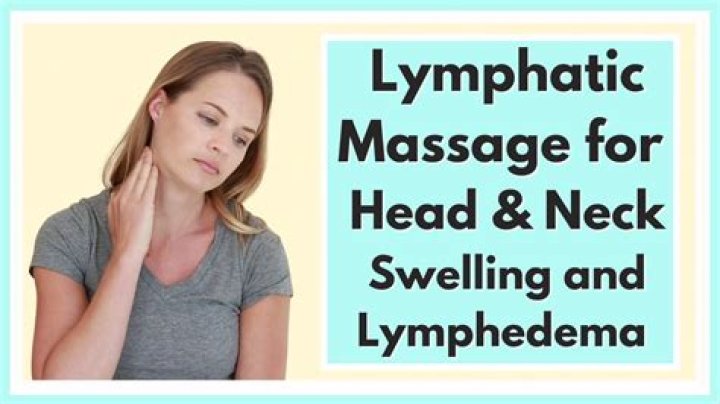 How do you get rid of lymphedema in the neck?