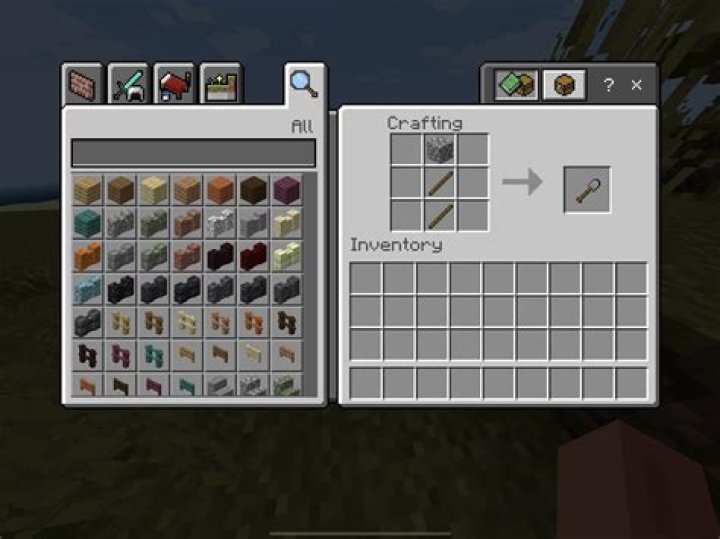 How do you make a super fast shovel in Minecraft?