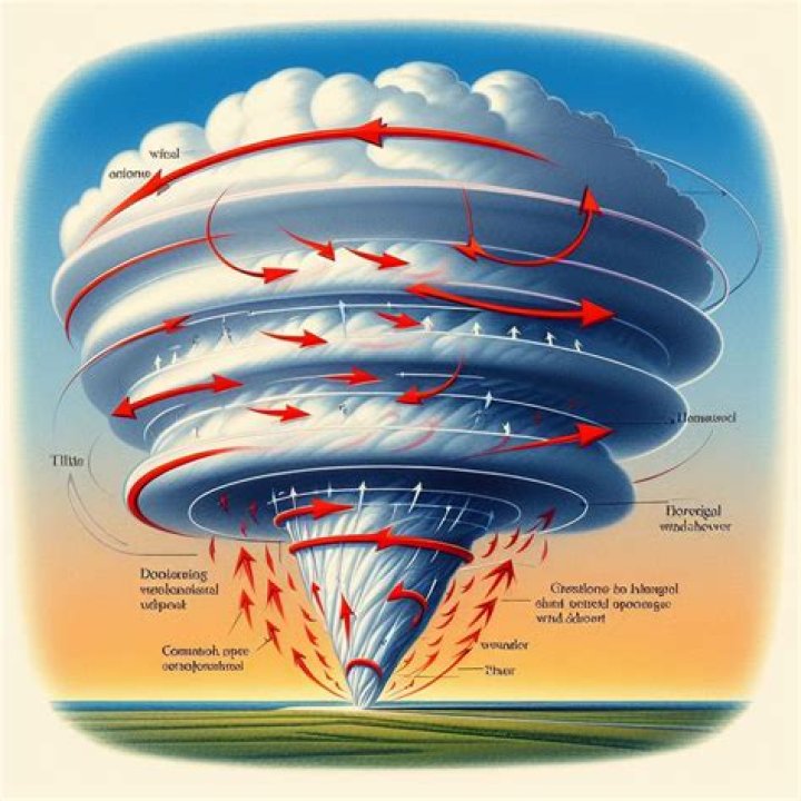 How do you make an air tornado?