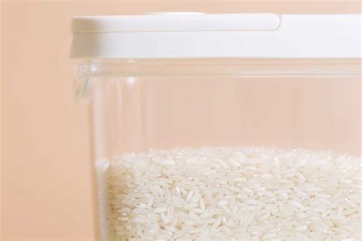 How long can you store rice in an airtight container?