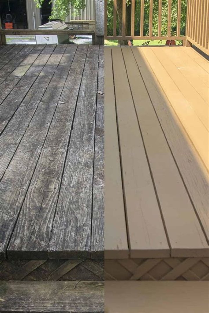 How long stay off deck after staining?