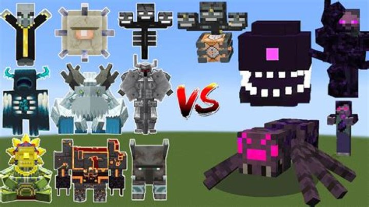 How many Minecraft bosses are there?
