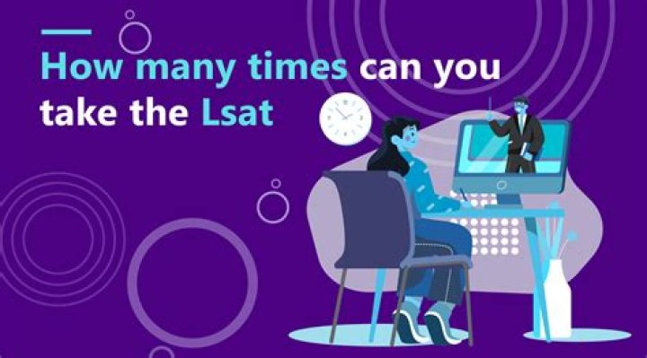How many times can you take the LSAT?