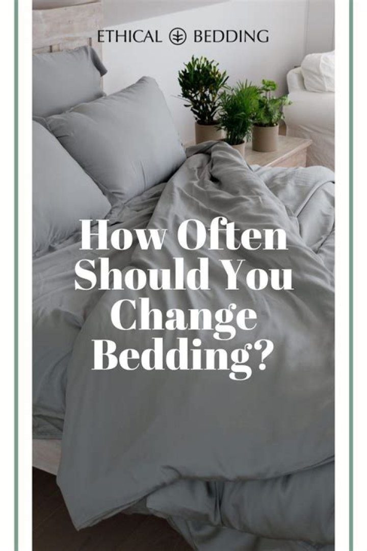 How often should you change the bedding?