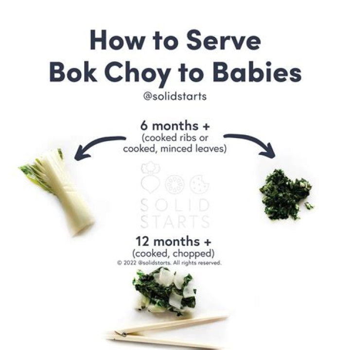 Is bok choy good for babies?