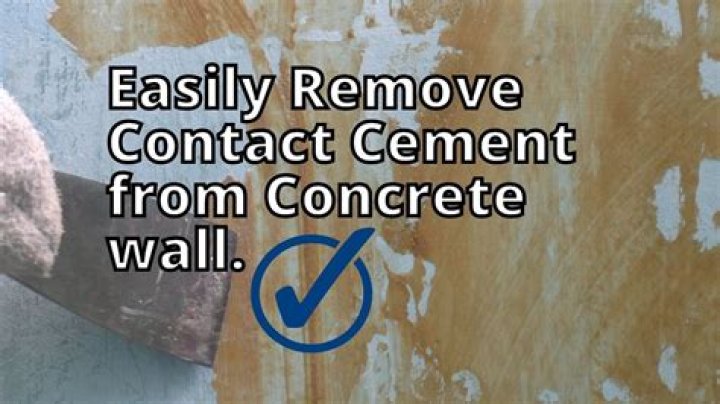 Is contact cement the same thing as rubber cement?