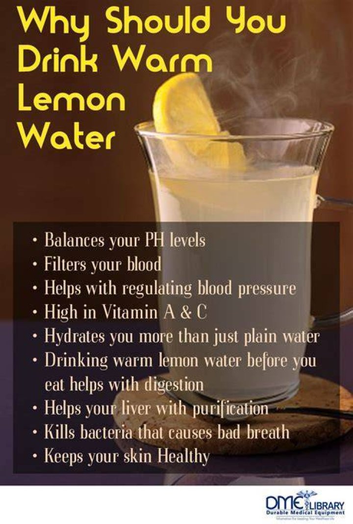 Is drinking hot water with lemon and cinnamon good for you?