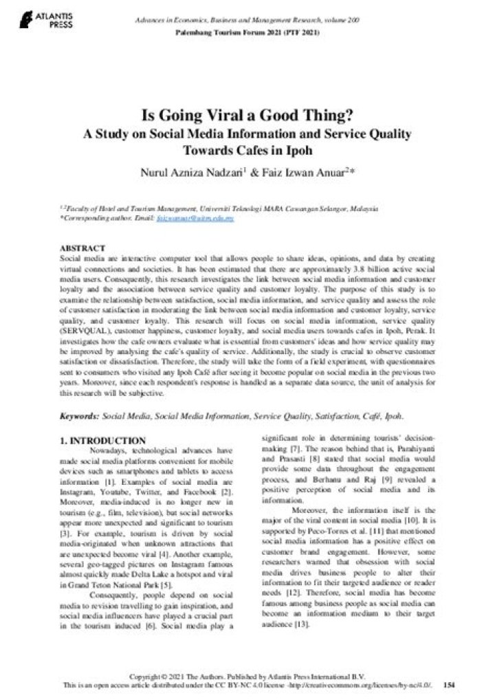 Is going viral a good thing?