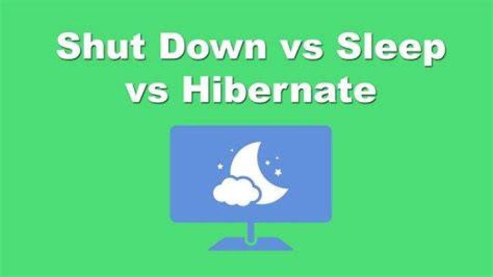 Is it better to shut down or sleep?