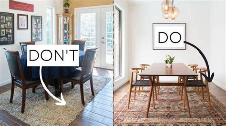 Is it OK to have carpet in dining room?