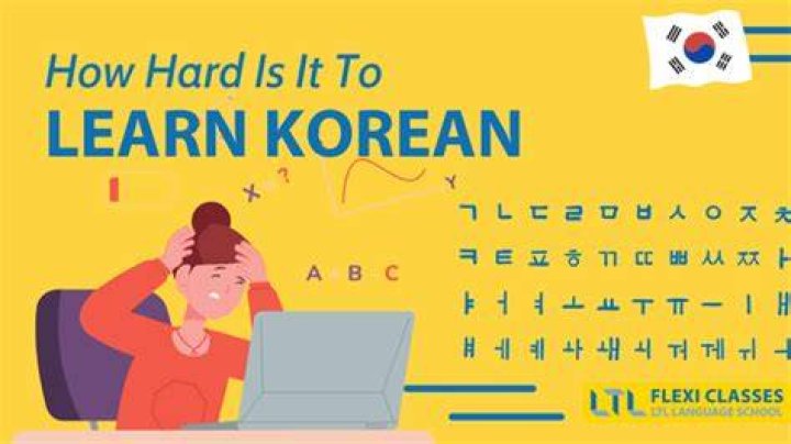 Is Korean a hard language?