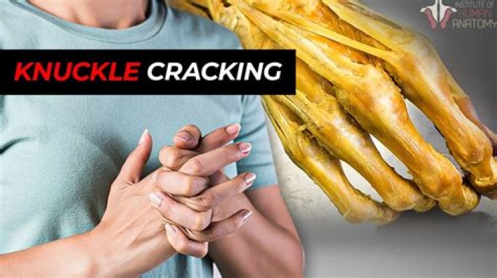 Is popping your knuckles harmful?