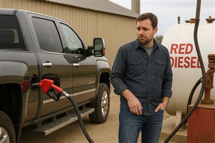 Is red diesel legal in UK?