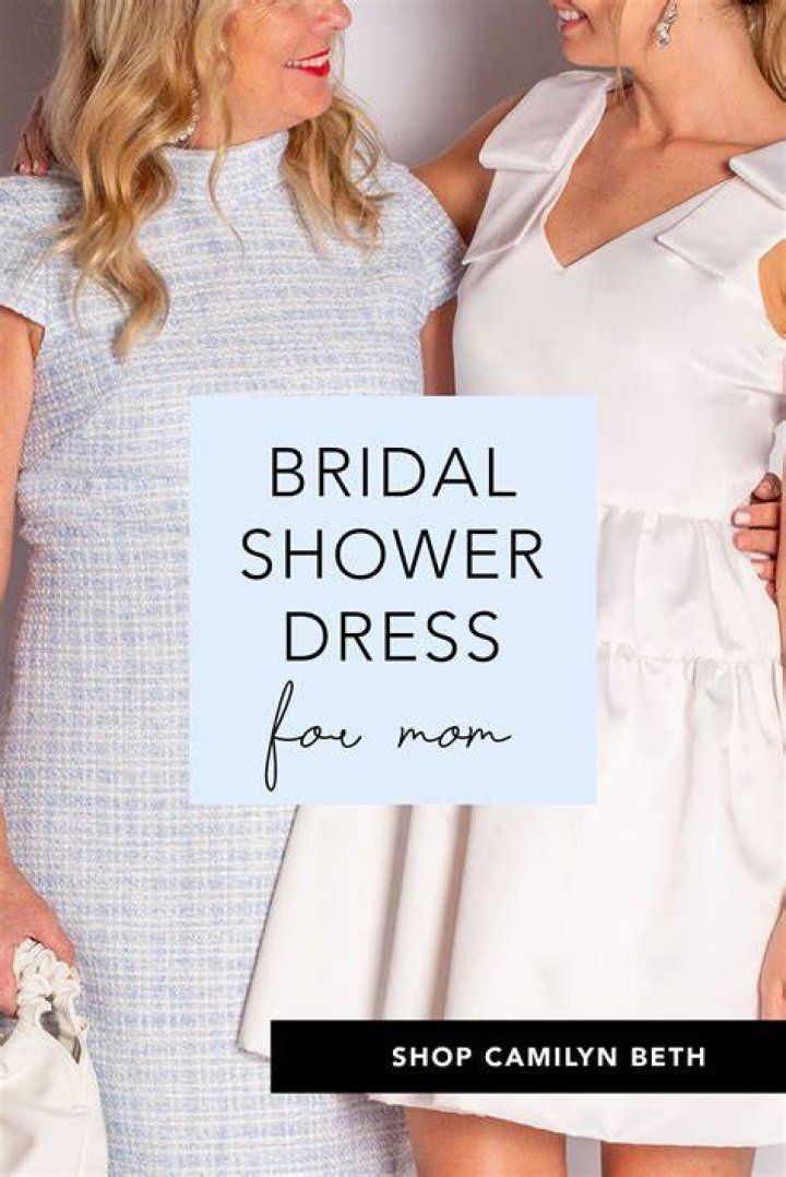 Is the mother of the bride supposed to give a shower?
