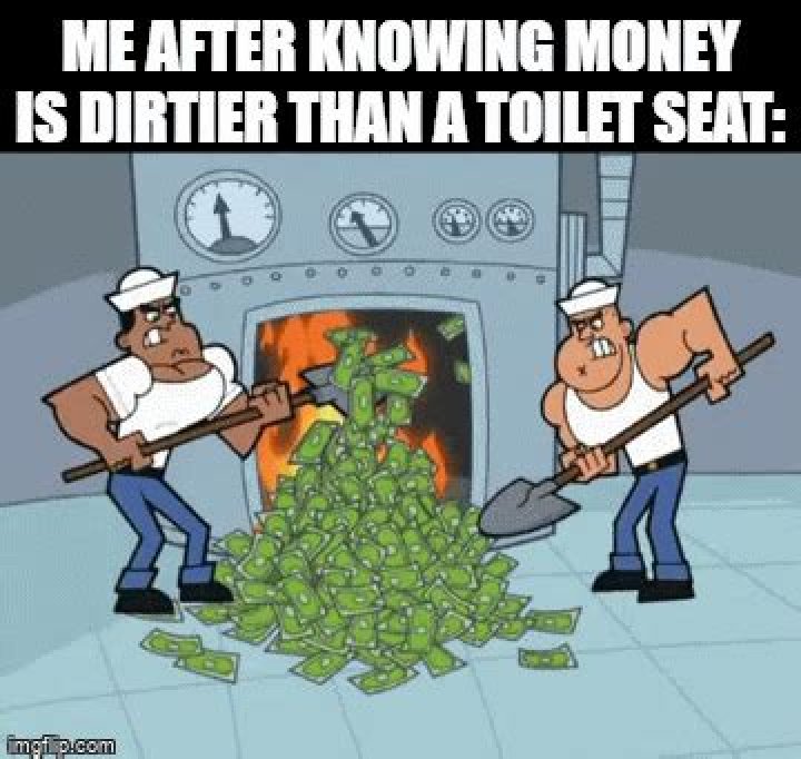 Is the shower dirtier than toilet?