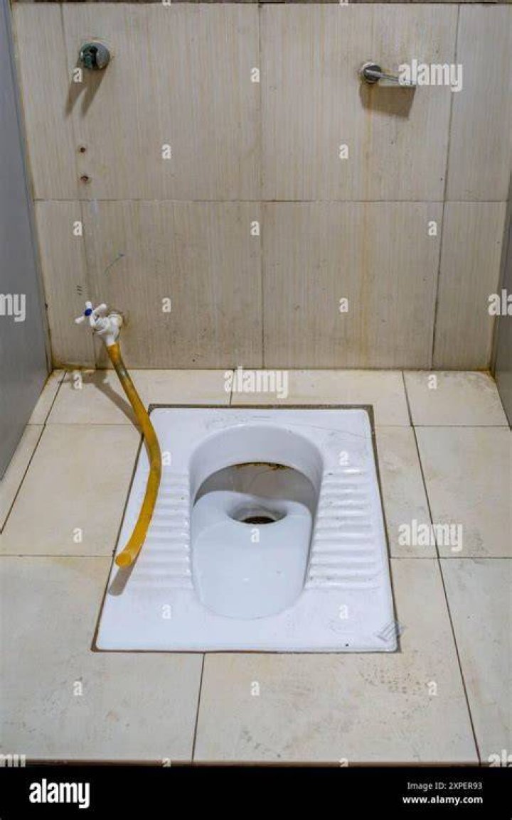 What country has holes for toilets?