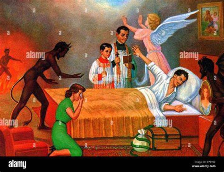 What deathbed means?