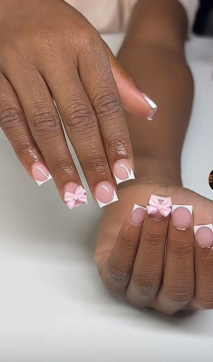 What do pink nails on a girl mean?