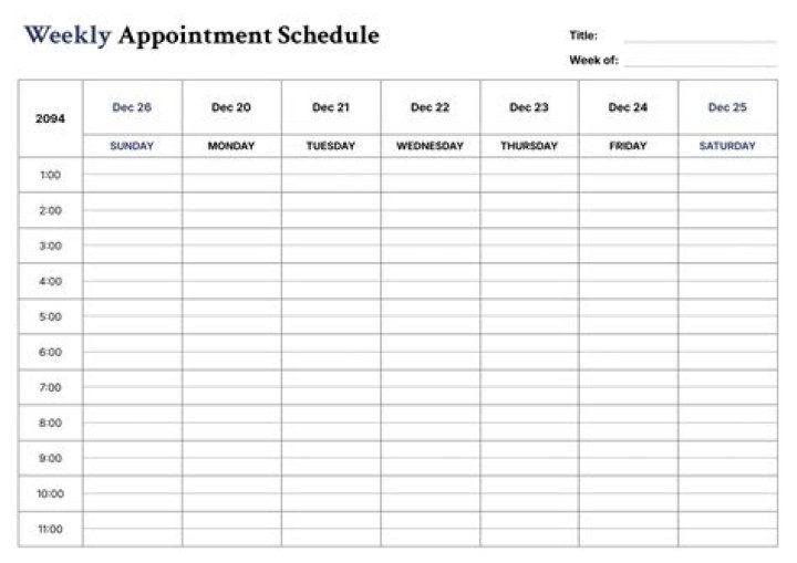 What do they do at 8 week appointment?
