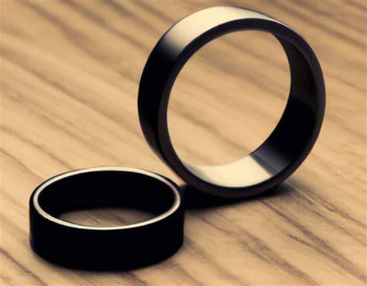 What does black ring on right hand mean?