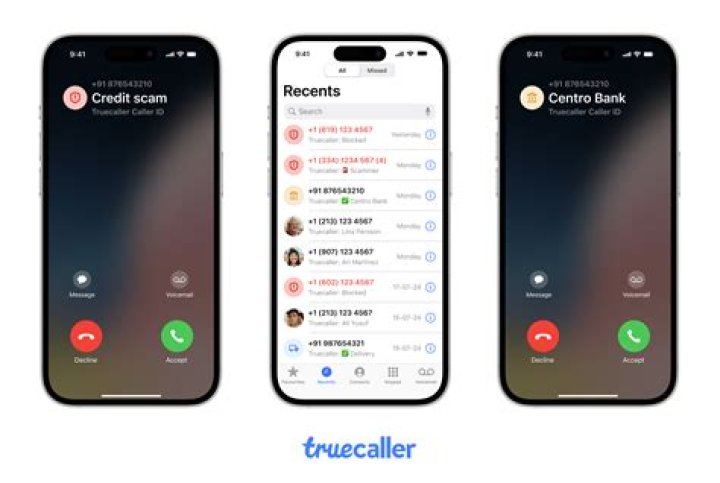 What does Flash mean on Truecaller?