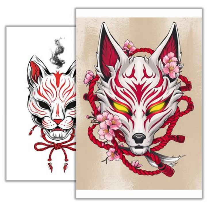 What does the fox mask mean?