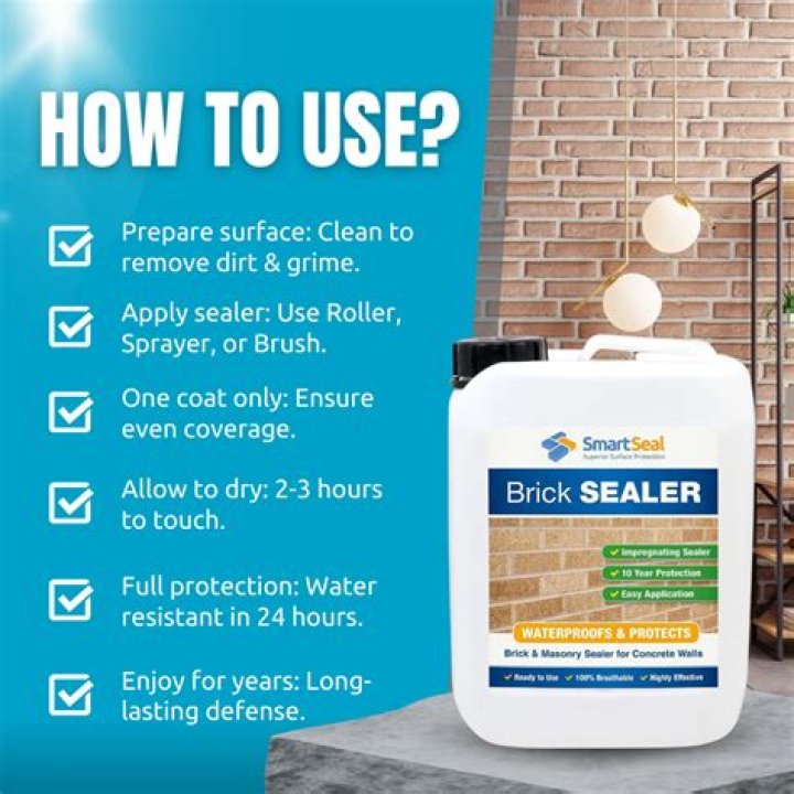 What is brick sealer used for?