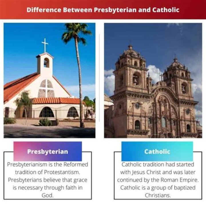 What is difference between Catholic and Presbyterian?