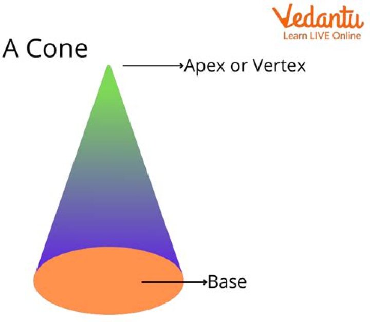 What is the apex of a cone?