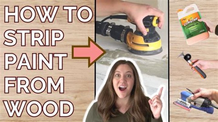 What is the best product for stripping paint off wood?