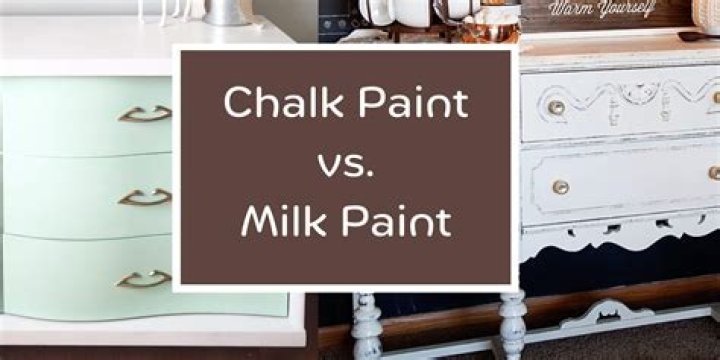 What is the difference between regular paint and milk paint?