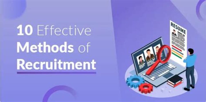 What is the most effective recruitment method?