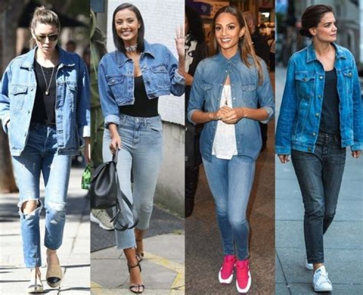 What kind of pants should I wear with a denim shirt?