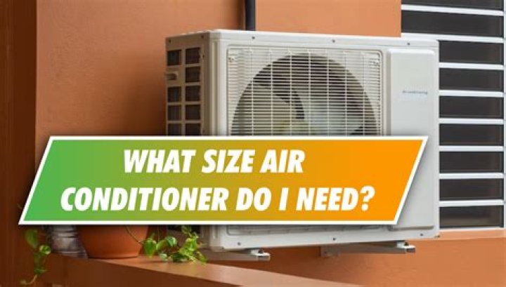 What size air conditioner do I need for a 2000 square foot home?