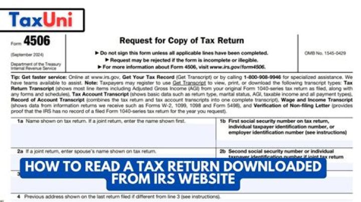 What tax return means?