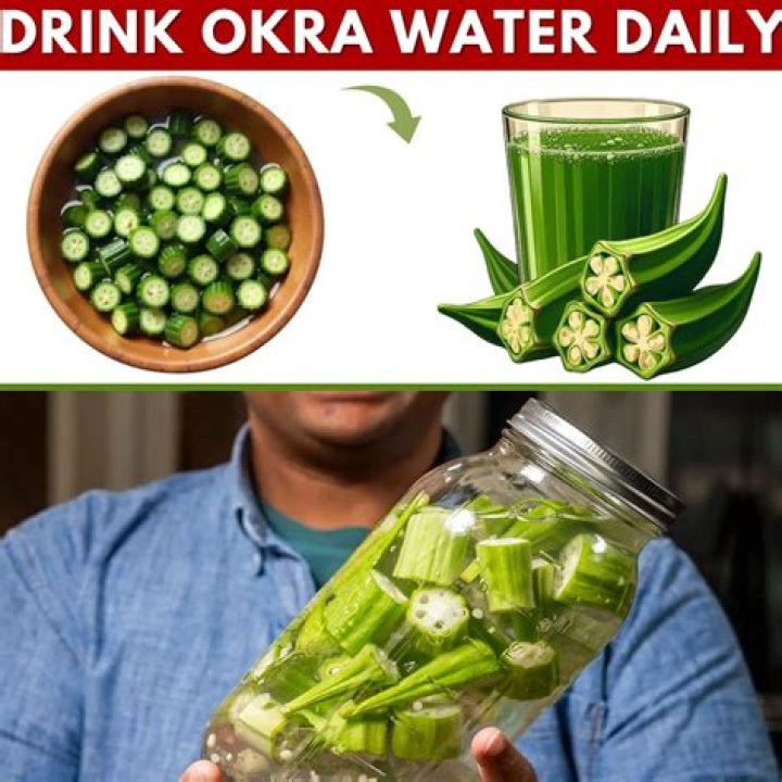 When should I drink okra water?